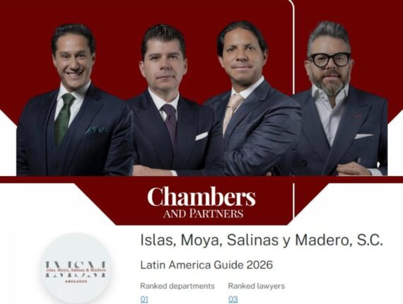 Rodrigo Moya Rosas es reconocido por Chambers and Partners
